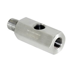 Hex Manifold, 1x1/8" MPT»3x1/8" FPT, SS