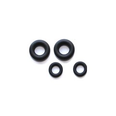 O-Ring, Viton, 4mm x 8mm, Black