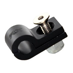 P-Clamp, Aluminum 1/4" (#8-32), Black