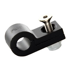 P-Clamp, Aluminum 5/16" (#8-32), Black