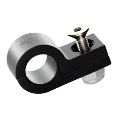 P-Clamp, Aluminum 7/16" (#8-32), Black