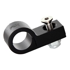 P-Clamp, Aluminum 1/2" (#8-32), Black