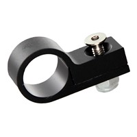 P-Clamp, Aluminum 5/8" (#8-32), Black
