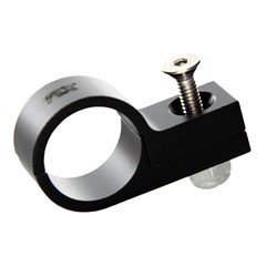 P-Clamp, Aluminum 3/4" (#8-32), Black