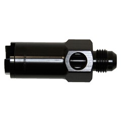 Adapter, 3/8" Quick-Connect Male to Female CL with 1/8" NPT Female Port, Black