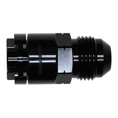 Adapter, 3/8" Quick-Connect CL Female to -8 AN JIC Male, Black