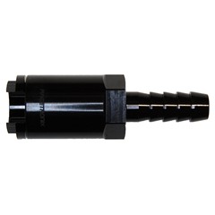 Adapter, 3/8" Quick-Connect CL Female to 3/8" Hose Barb, Black