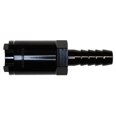 Adapter, QDF 3/8" » 3/8" Barb, Black