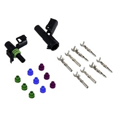 Connector Set, 1-Way Weather-Pack