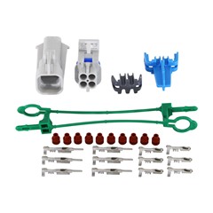 Connector Set, Metri-Pack 150 Sealed, 4-Way Male/Female (O2 Sensors, Square Type 2)