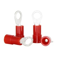Terminal, Ring #8, 16-22 AWG. Nylon