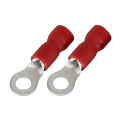Ring Terminal, #6 22-18Ga., (RR137) RED