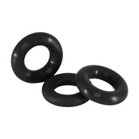 O-Ring, Viton, 4mm x 8mm, Black