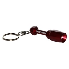 Key Chain, Flashlight Fitting, Red RX