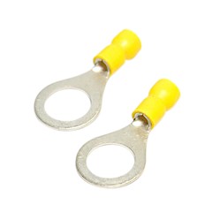 Ring Terminal, 1/2" 10-12 Ga., RY512 YLW