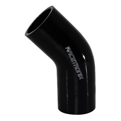 Hose Coupler 45°, Silicone 2.0" BLACK