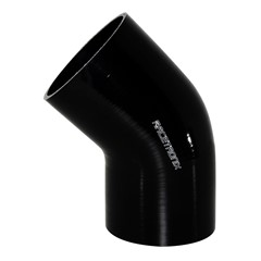 Hose Coupler 45°, Silicone 4.5" BLACK