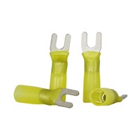 Terminal, Spade, #8, 10-12 AWG, HS Nylon Terminal, Spade, #8, 10-12 AWG, HS Nylon