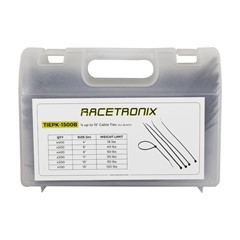 Cable Tie Pack, 1500pcs, 6 Sizes (4-15")
