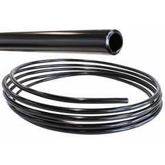 Aluminum Tube, Anodized 1060, 1/4" (0.25") Black