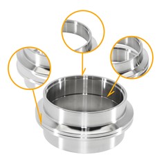 V-Band Flange Set M/F, 304SS 2.75"