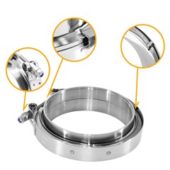 V-Band Kit, 304SS 4.5"