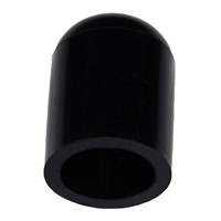 Vacuum Cap, 8.0mm, Silicone, Black