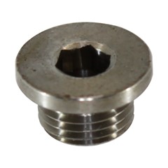 Wastegate Air Plug, M10x1.0, Titanium