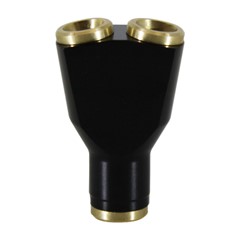 Y-Block, Nylon Tube 3 x 1/4"