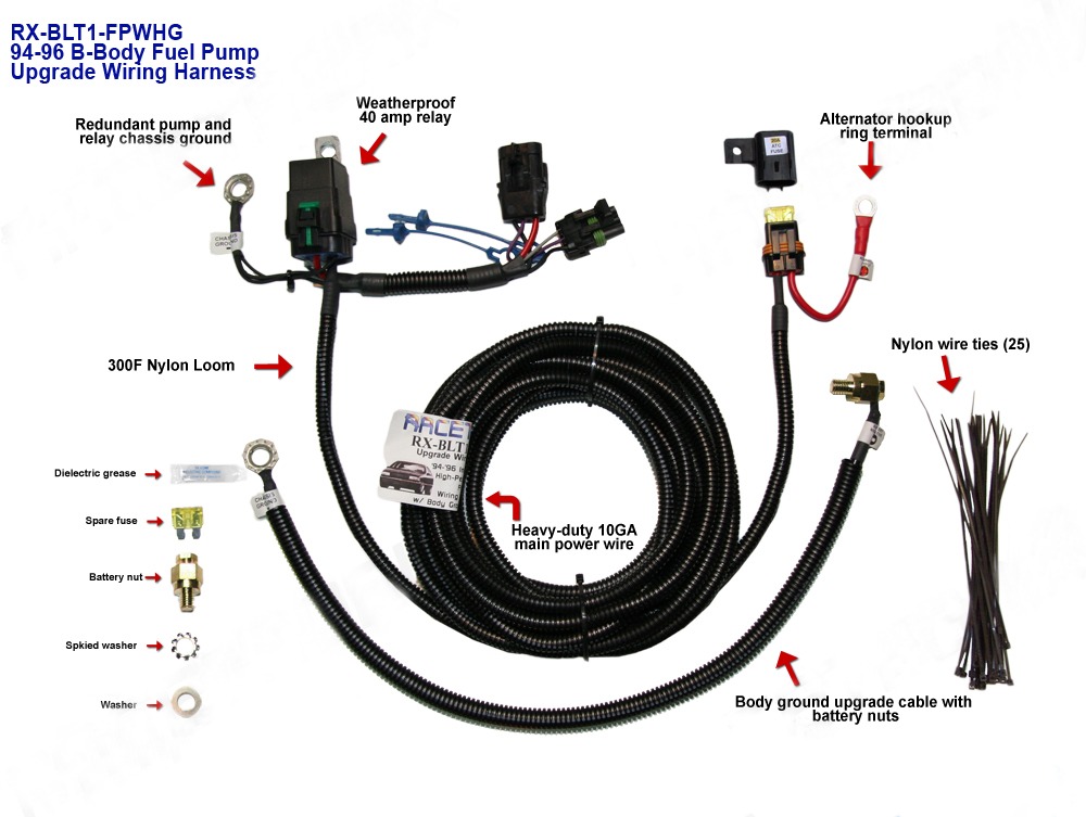 BLT1 Fuel Pump Kit (RXP255) - DISC* REPLACED WITH RFPK-014 