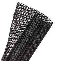 Split Braided Loom, 1.50" Black