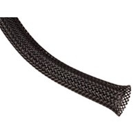 Loom, PET Woven Expanding, 3/4" Black
