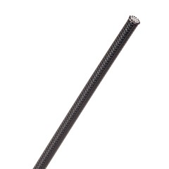 Loom, PET Woven Expanding, 1/8" Black