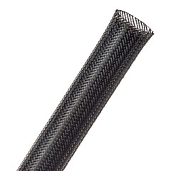 Loom, PET Woven Expanding, 3/4" Carbon