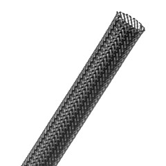 Loom, PET Woven Expanding, 1/2" Carbon