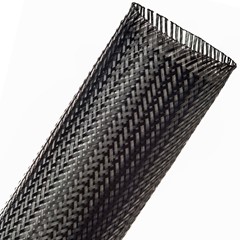 Loom, PET Woven Expanding, 2.5" Carbon