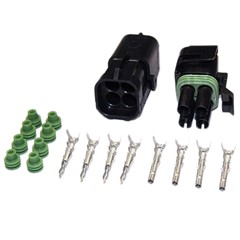 Connector Set, 4 Way W/P Square